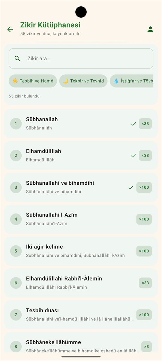 Zikir k&uuml;t&uuml;phanesi